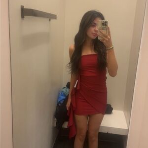 Windsor strapless mini dress